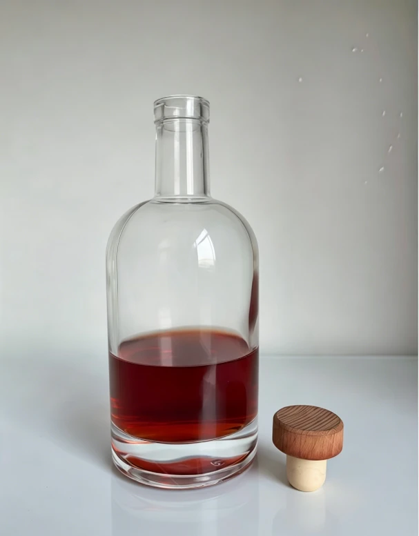 700ml Matte Black Glass Liquor best